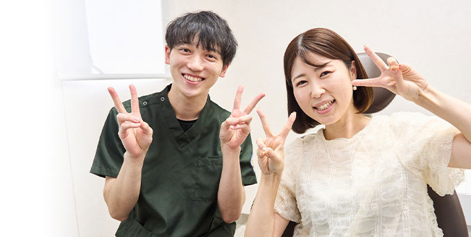 1Day審美歯科セラミック（セレック）で白い歯に｜足利おとなこども歯科